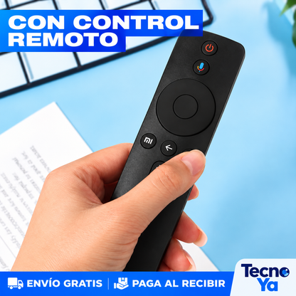 Decodificador Smart TV con Control Remoto – Convierte tu TV Vieja en Smart